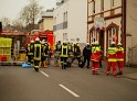 Weisses Pulver im Buero gefunden Koeln Porz Mitte Hauptstr P118